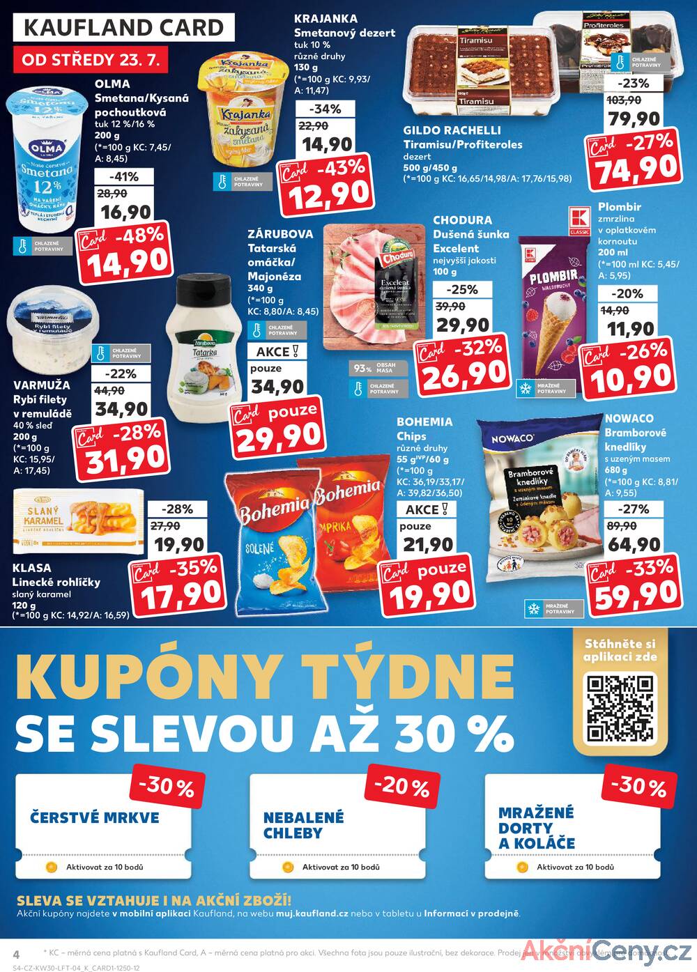 Leták Kaufland - Kaufland 23.7. - 29.7. - Kaufland - Ostrava - Mariánské Hory - strana 4