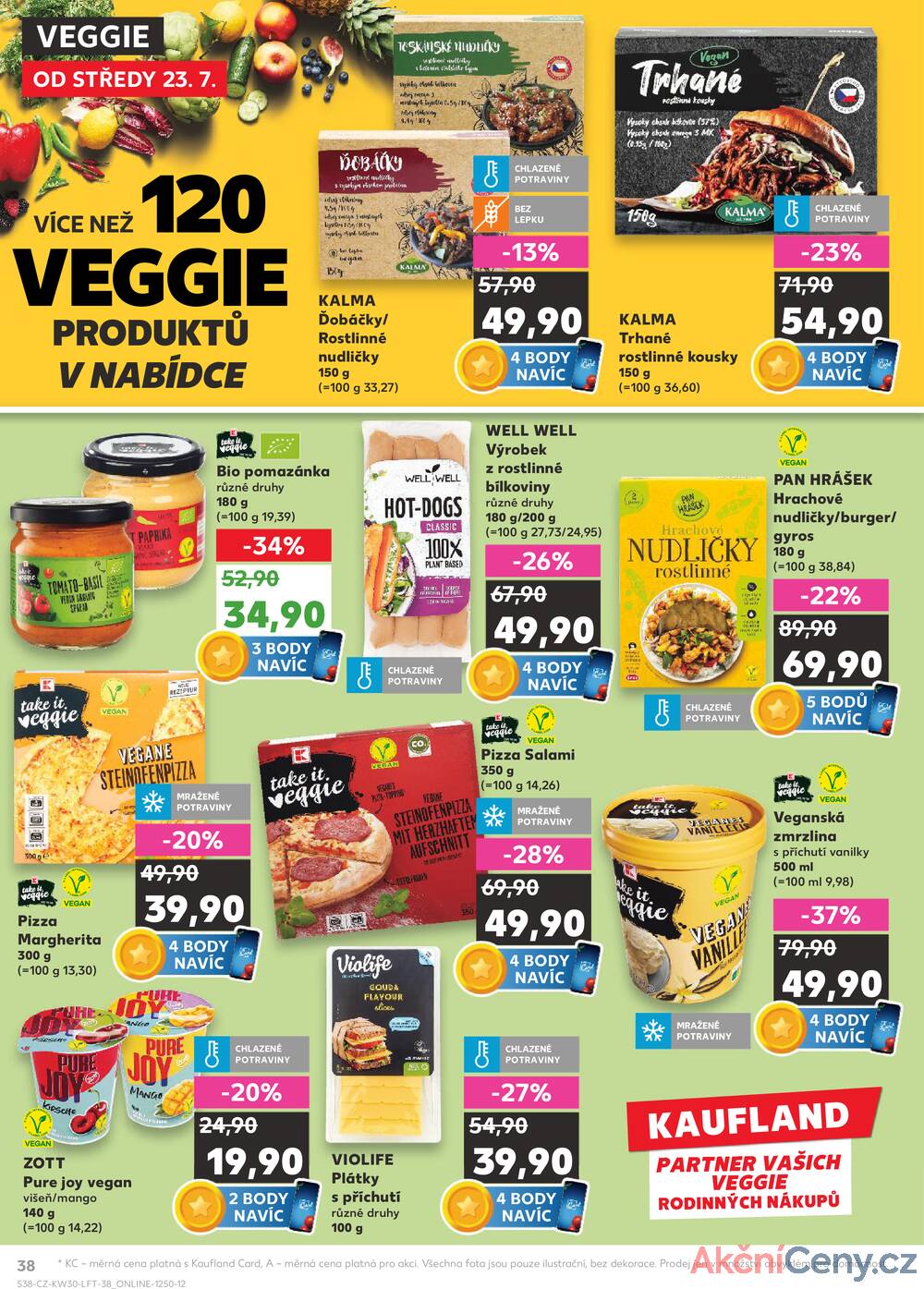 Leták Kaufland - Kaufland 23.7. - 29.7. - Kaufland - Ostrava - Poruba - strana 38