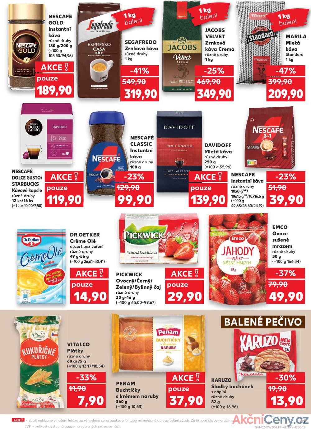 Leták Kaufland - Kaufland 23.7. - 29.7. - Kaufland Praha-Barrandov - strana 41