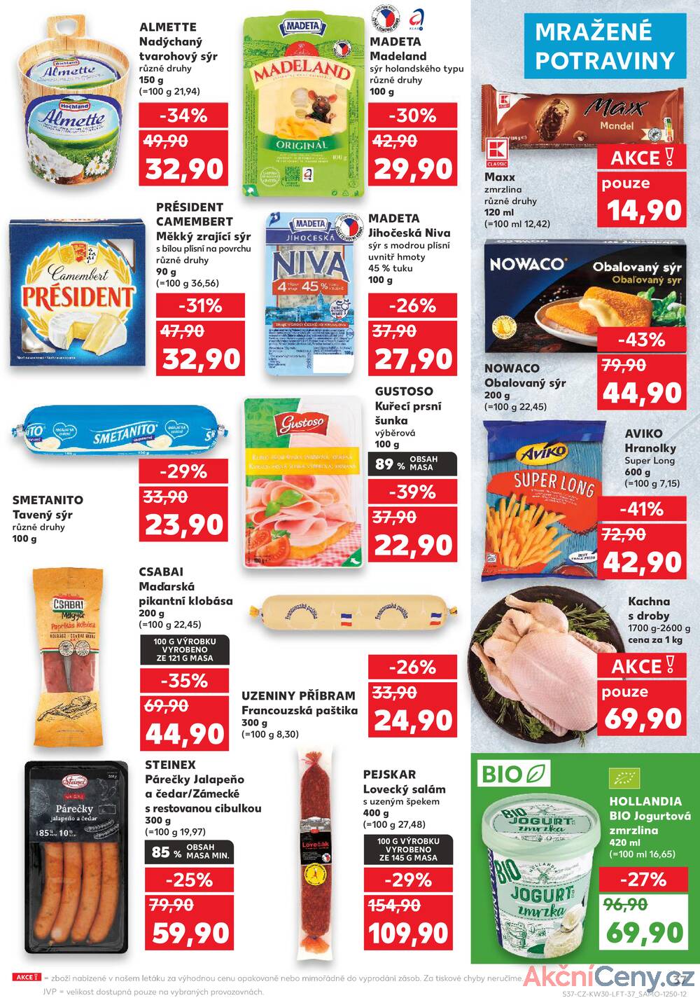 Leták Kaufland - Kaufland 23.7. - 29.7. - Kaufland - Rakovník (ul. Luženská) - strana 37
