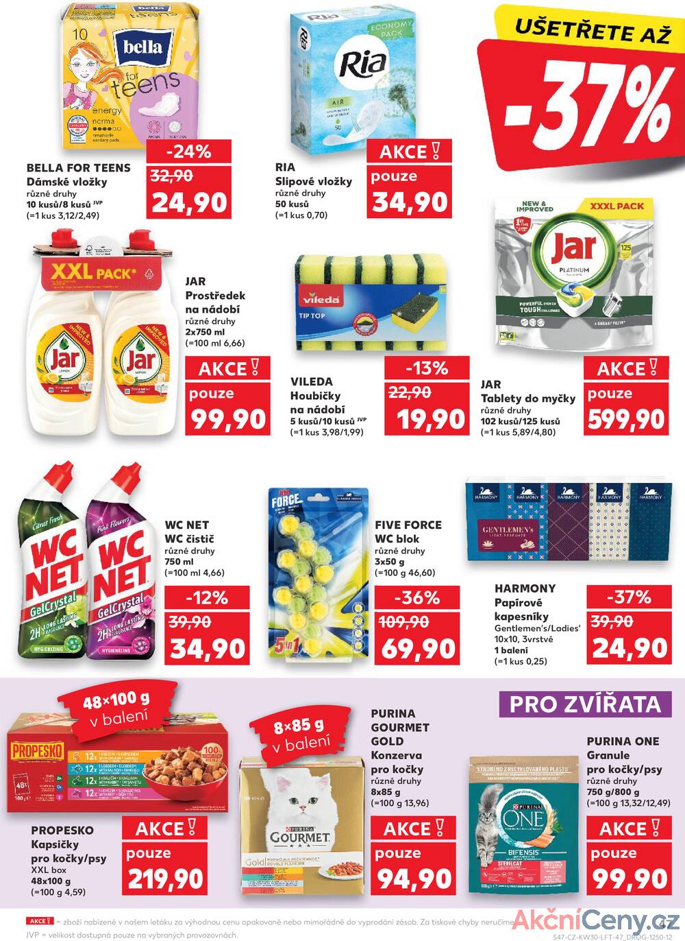 Leták Kaufland - Kaufland 23.7. - 29.7. - Kaufland - Rakovník (ul. Luženská) - strana 47