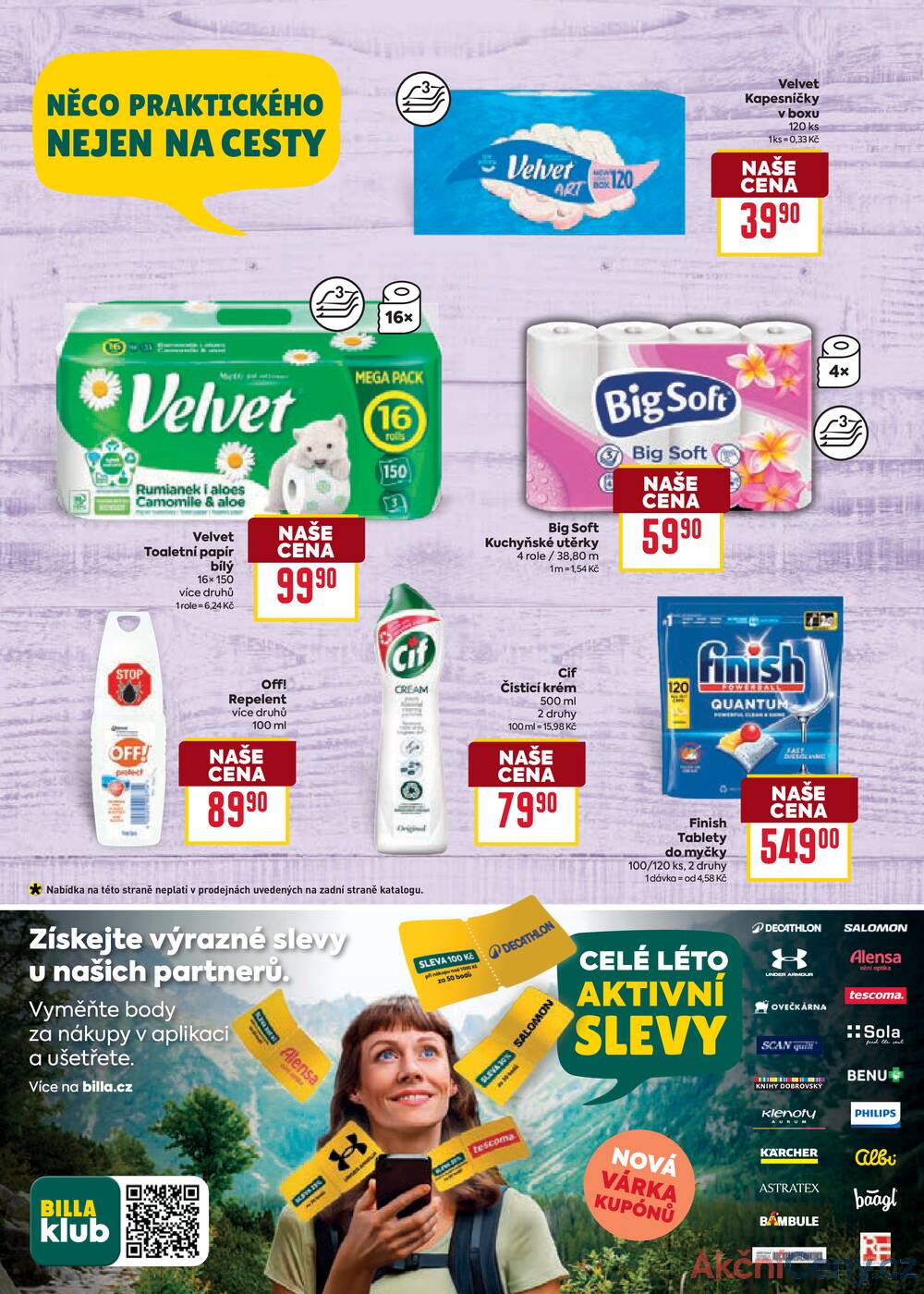 Leták Billa - Billa katalog Léto od 30.7. do 19.8.2025 - strana 26