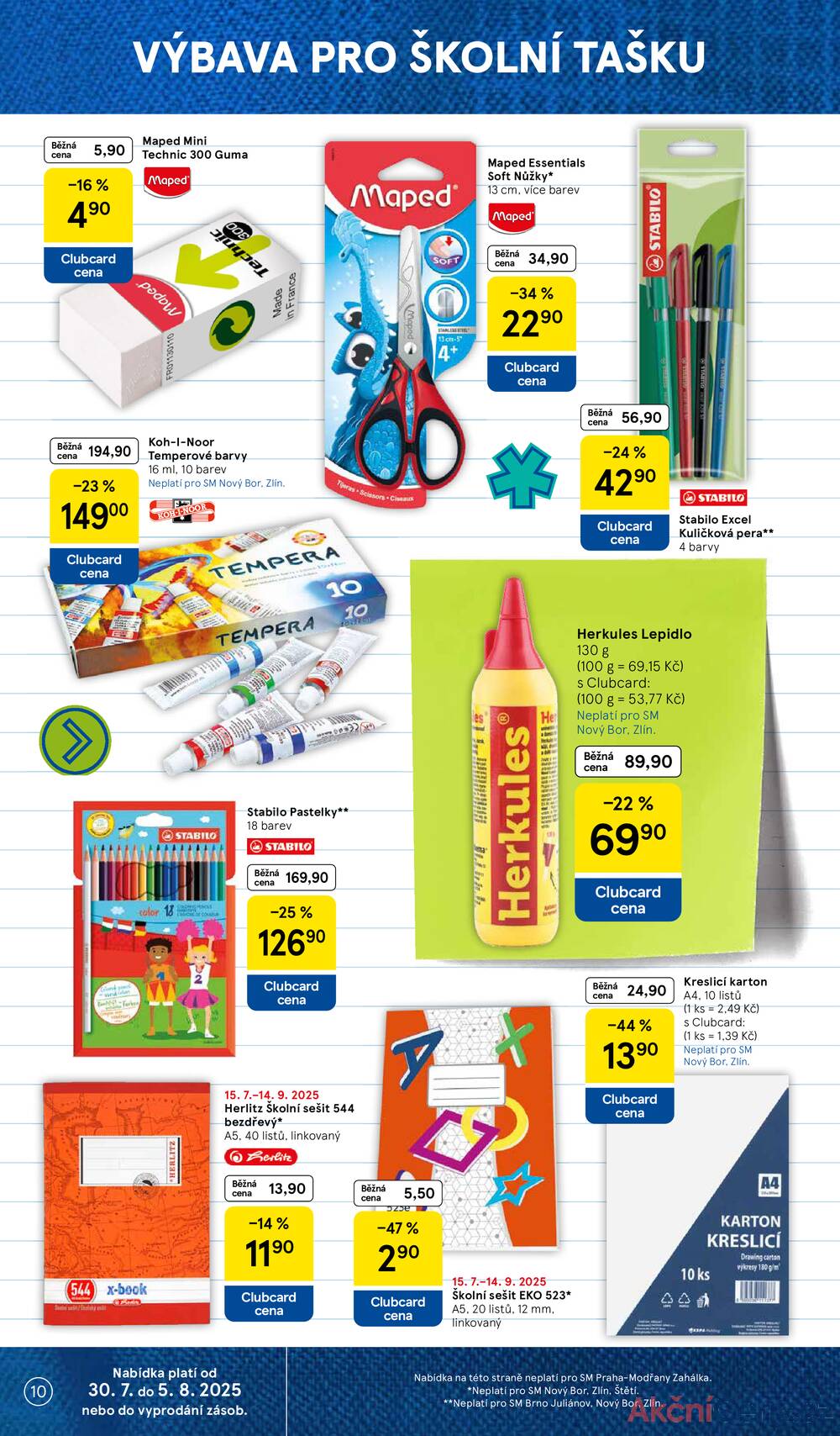 Leták Tesco - Tesco supermarkety od 30.7. do 5.8.2025 - strana 10