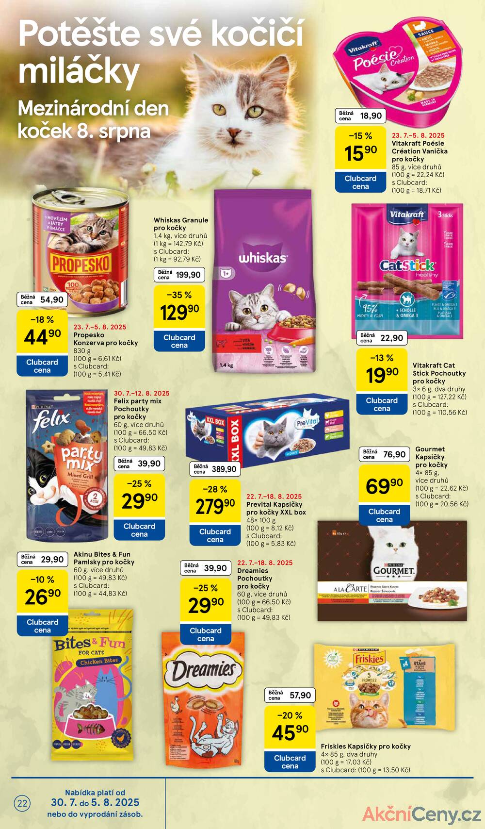 Leták Tesco - Tesco malé hypermarkety od 30.7. do 5.8.2025 - strana 22