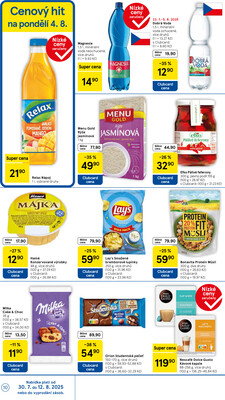 Tesco malé hypermarkety od 30.7. do 5.8.2025