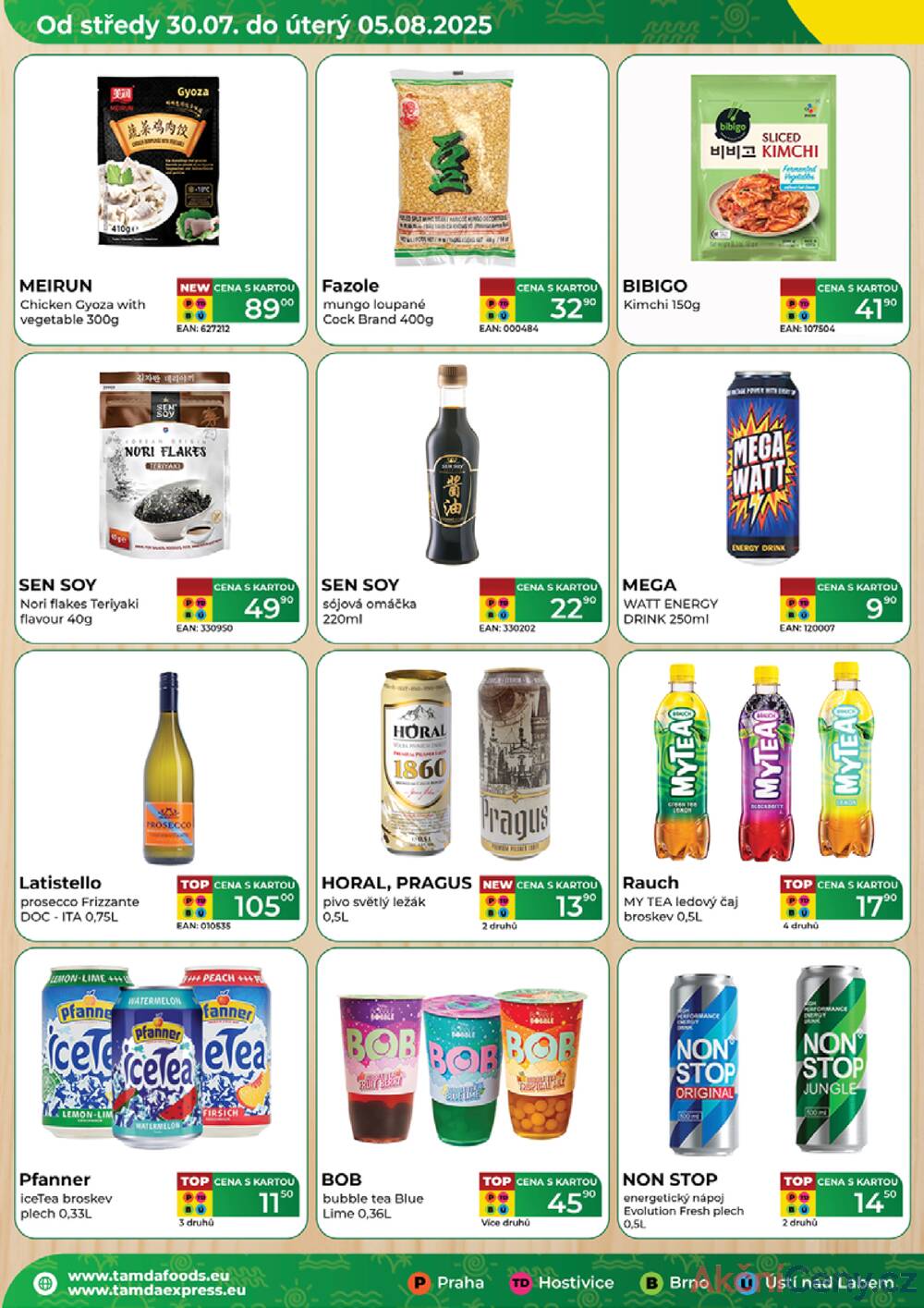 Leták Tamda Foods - Tamda Foods od 30.7. do 5.8.2025 - strana 4 Leták Tamda Foods - Tamda Foods od 30.7. do 5.8.2025 - strana 4