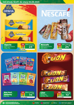 Tamda Foods od 30.7. do 5.8.2025