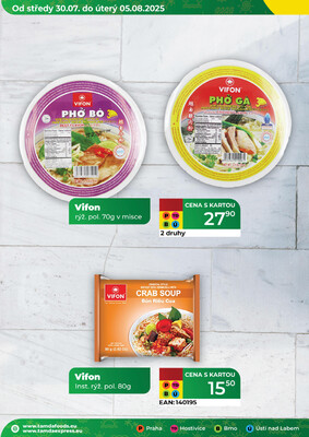 Tamda Foods od 30.7. do 5.8.2025