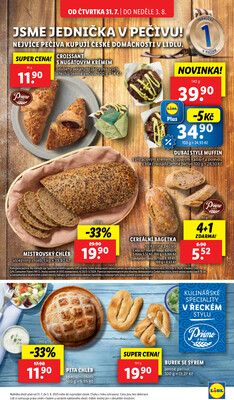 Lidl Čtvrtek od 31.7. do 3.8.2025
