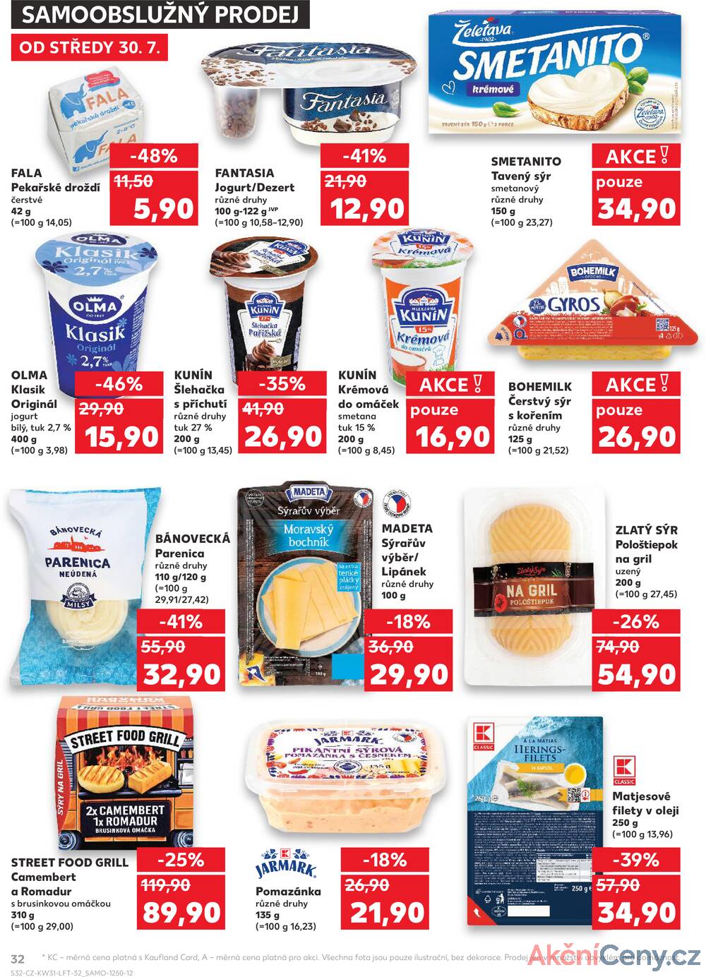 Leták Kaufland - Kaufland 30.7. - 5.8. - Kaufland - Náchod - strana 32