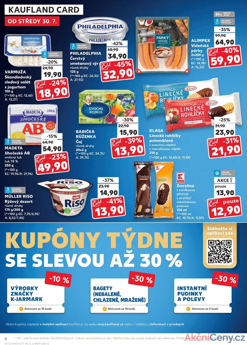 Leták Kaufland - Kaufland 30.7. - 5.8. - Kaufland - Teplice (Čs. Dobrovolců) - strana 4