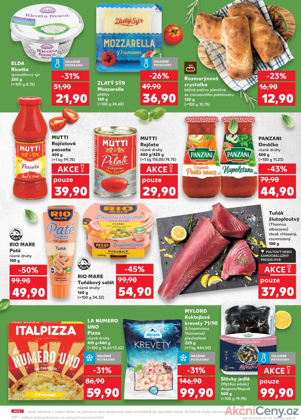 Leták Kaufland - Kaufland 30.7. - 5.8. - Kaufland - Teplice (Čs. Dobrovolců) - strana 19