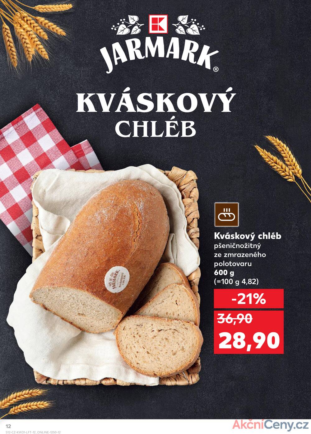 Leták Kaufland - Kaufland 30.7. - 5.8. - Kaufland - Hodonín (Konečná) - strana 12