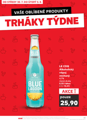Kaufland 30.7. - 5.8. - Kaufland - Hodonín (Konečná)