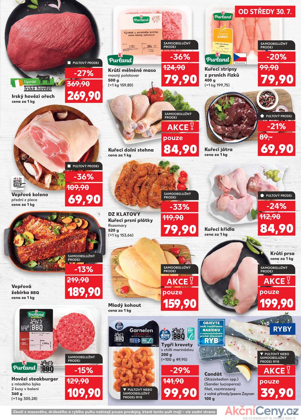 Leták Kaufland - Kaufland 30.7. - 5.8. - Kaufland Praha-Barrandov - strana 15