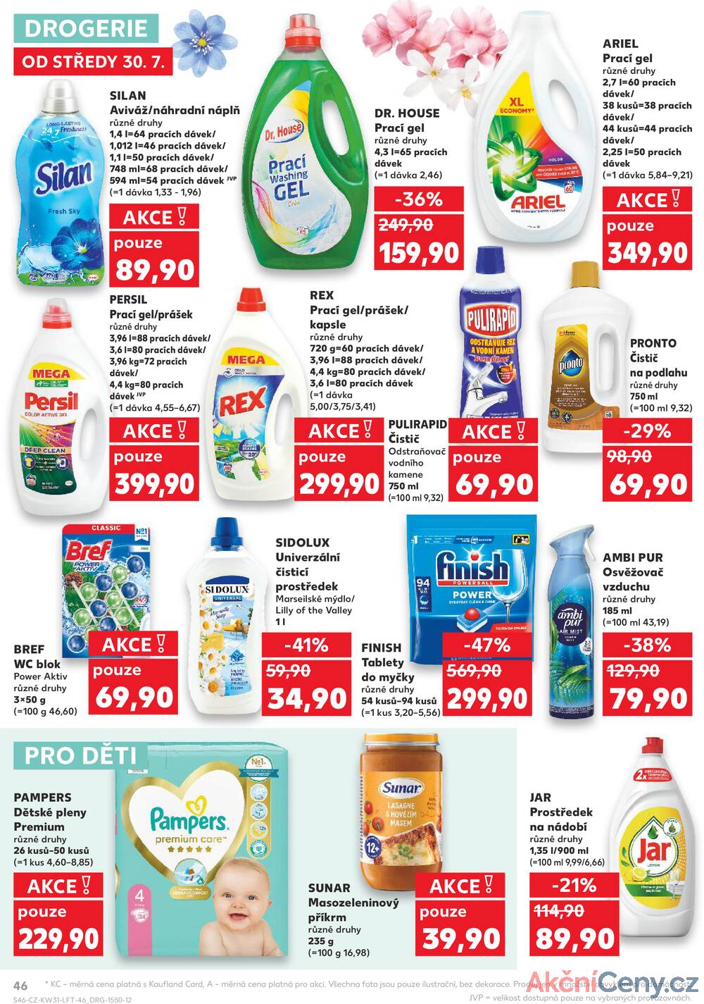 Leták Kaufland - Kaufland 30.7. - 5.8. - Kaufland Praha-Barrandov - strana 46