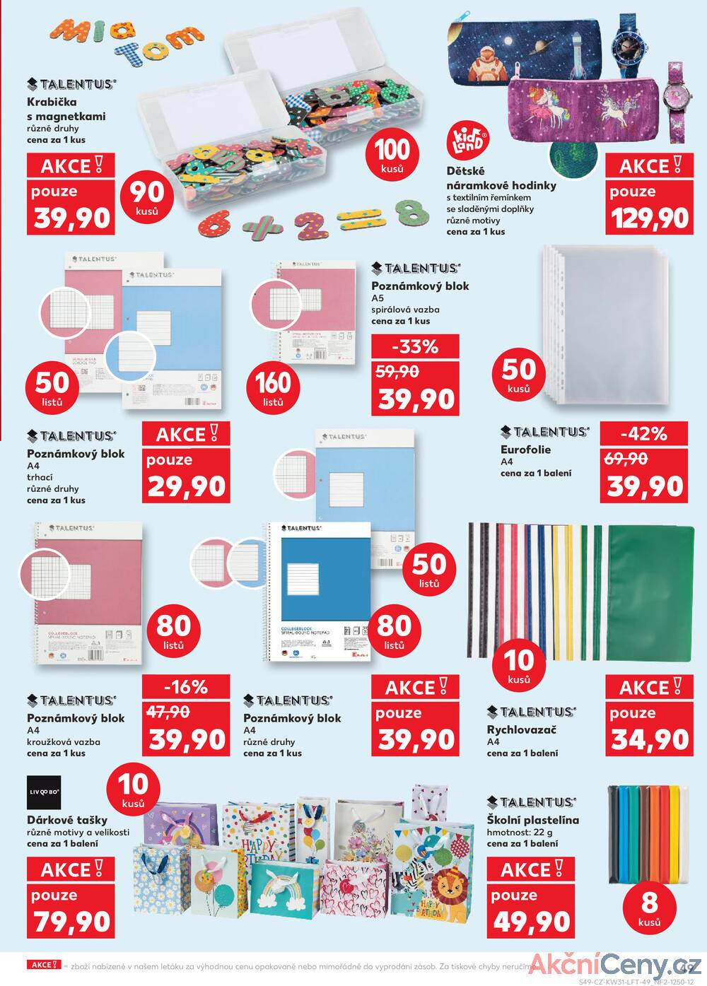 Leták Kaufland - Kaufland 30.7. - 5.8. - Kaufland - Cheb - strana 49