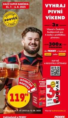 Penny Market od 31.7. do 6.8.2025