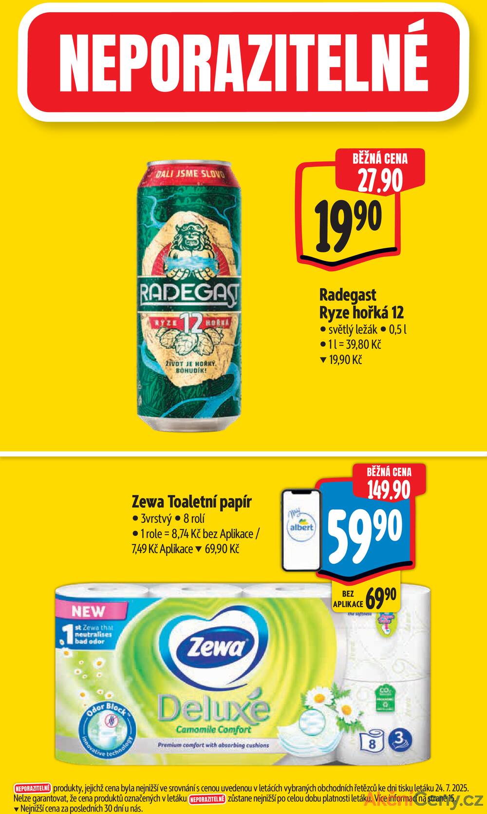 Leták Albert - Albert Supermarket Jihomoravský od 30.7. do 5.8.2025 - strana 4