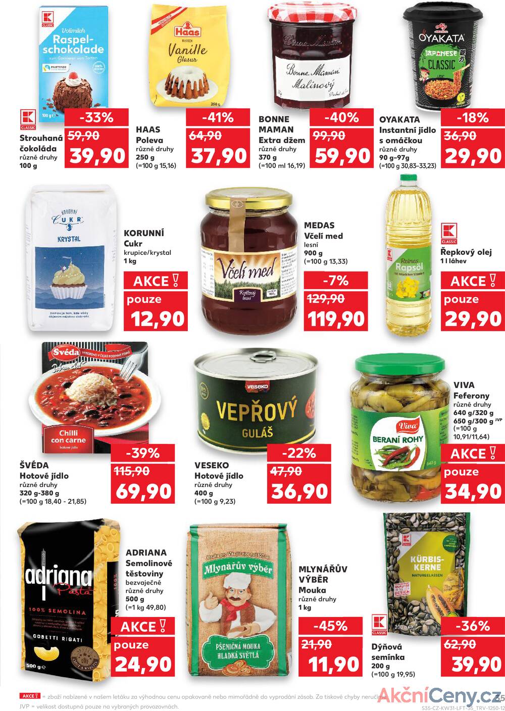 Leták Kaufland - Kaufland 30.7. - 5.8. - Kaufland - Ostrava - Zábřeh - strana 35