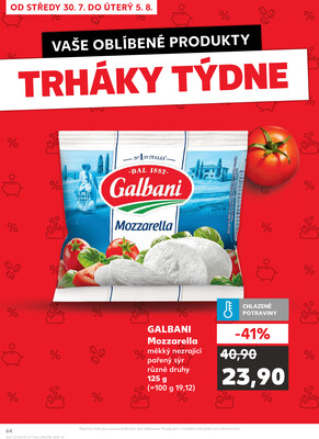 Kaufland 30.7. - 5.8. - Kaufland - Ostrava - Zábřeh