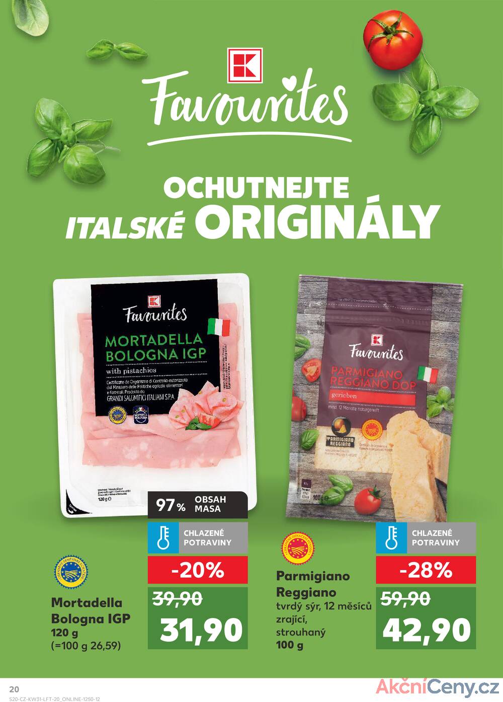 Leták Kaufland - Kaufland 30.7. - 5.8. - Kaufland - Plzeň (Sukova) - strana 20