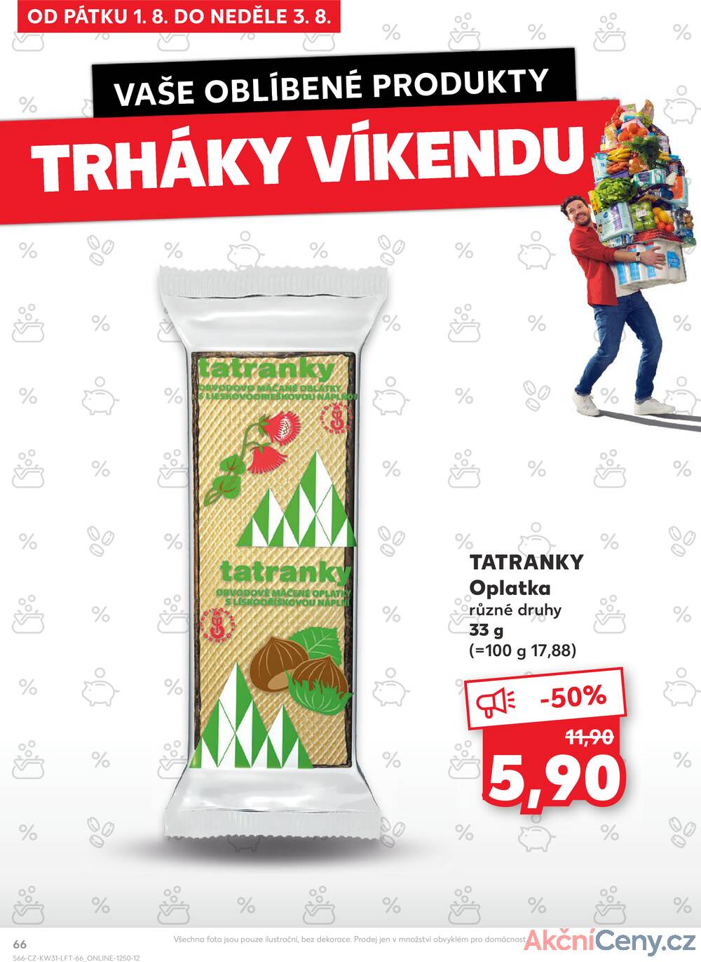 Leták Kaufland - Kaufland 30.7. - 5.8. - Kaufland - Plzeň (Sukova) - strana 66