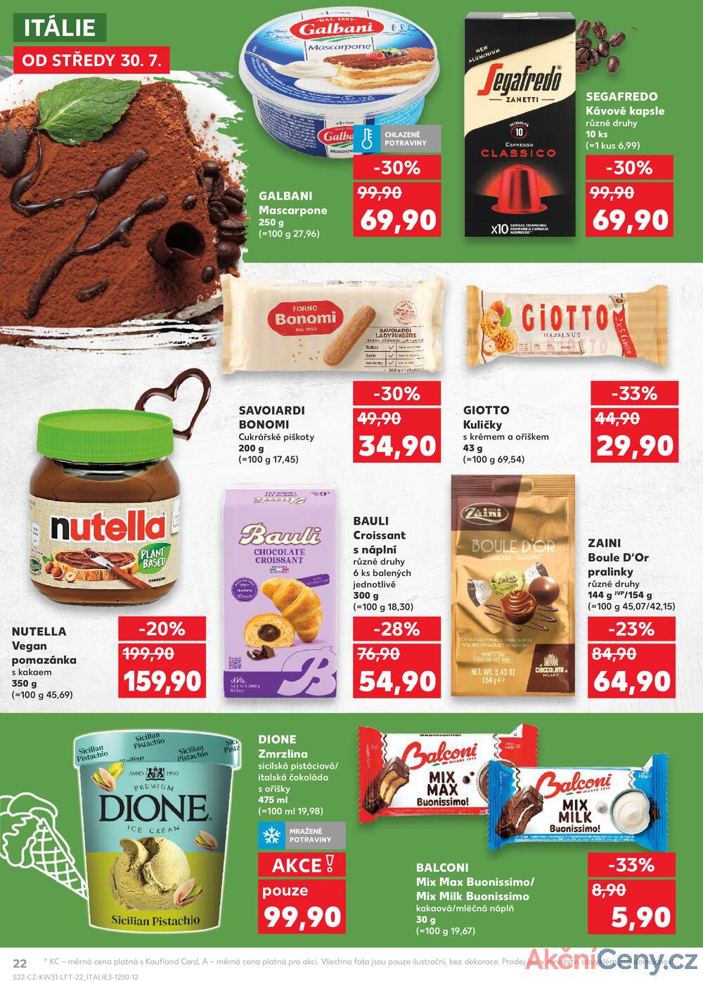 Leták Kaufland - Kaufland 30.7. - 5.8. - Kaufland - Valašské Meziříčí - strana 22