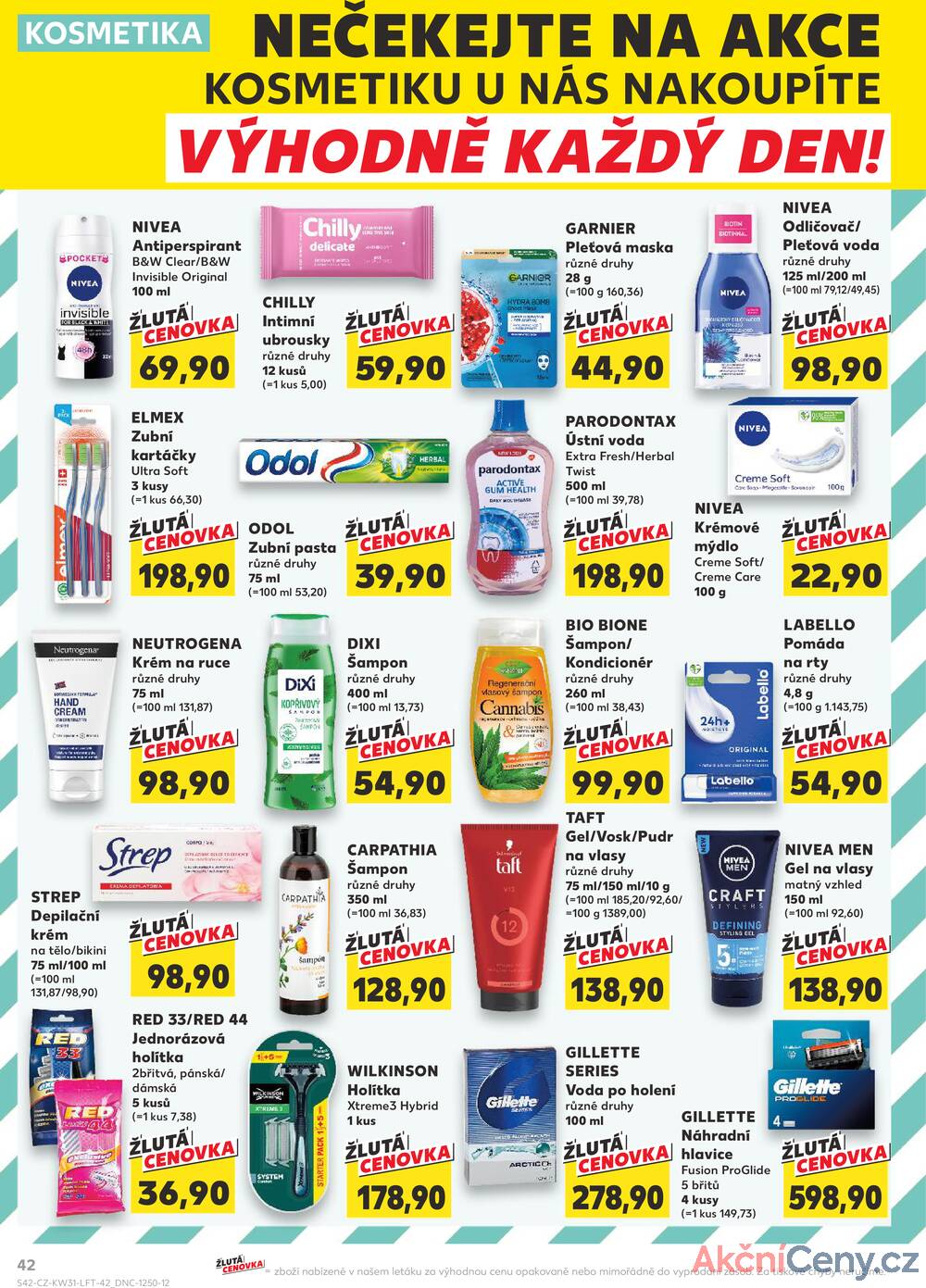 Leták Kaufland - Kaufland 30.7. - 5.8. - Kaufland - Valašské Meziříčí - strana 42