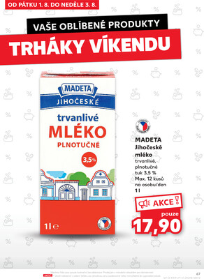 Kaufland 30.7. - 5.8. - Kaufland - Valašské Meziříčí