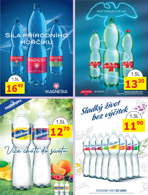 BENE Nápoje od 1.8. do 31.8.2025