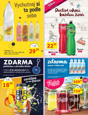 BENE Nápoje od 1.8. do 31.8.2025