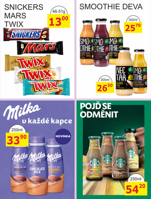 BENE Nápoje od 1.8. do 31.8.2025