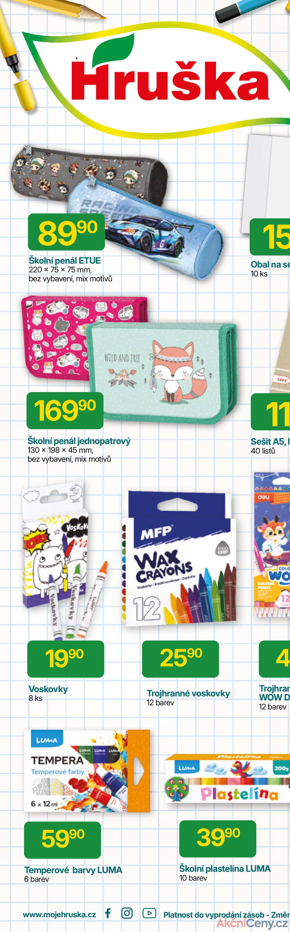 Leták Hruška - Hruška katalog od 6.8. do 16.9.2025 - strana 1