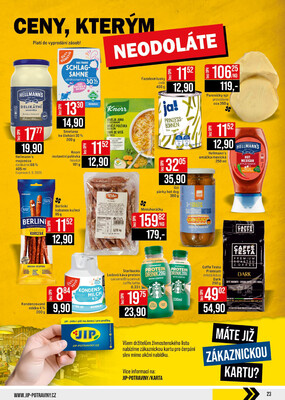 JIP Cash & Carry Brno, Praha, Ostrava od 30.7. do 5.8.2025