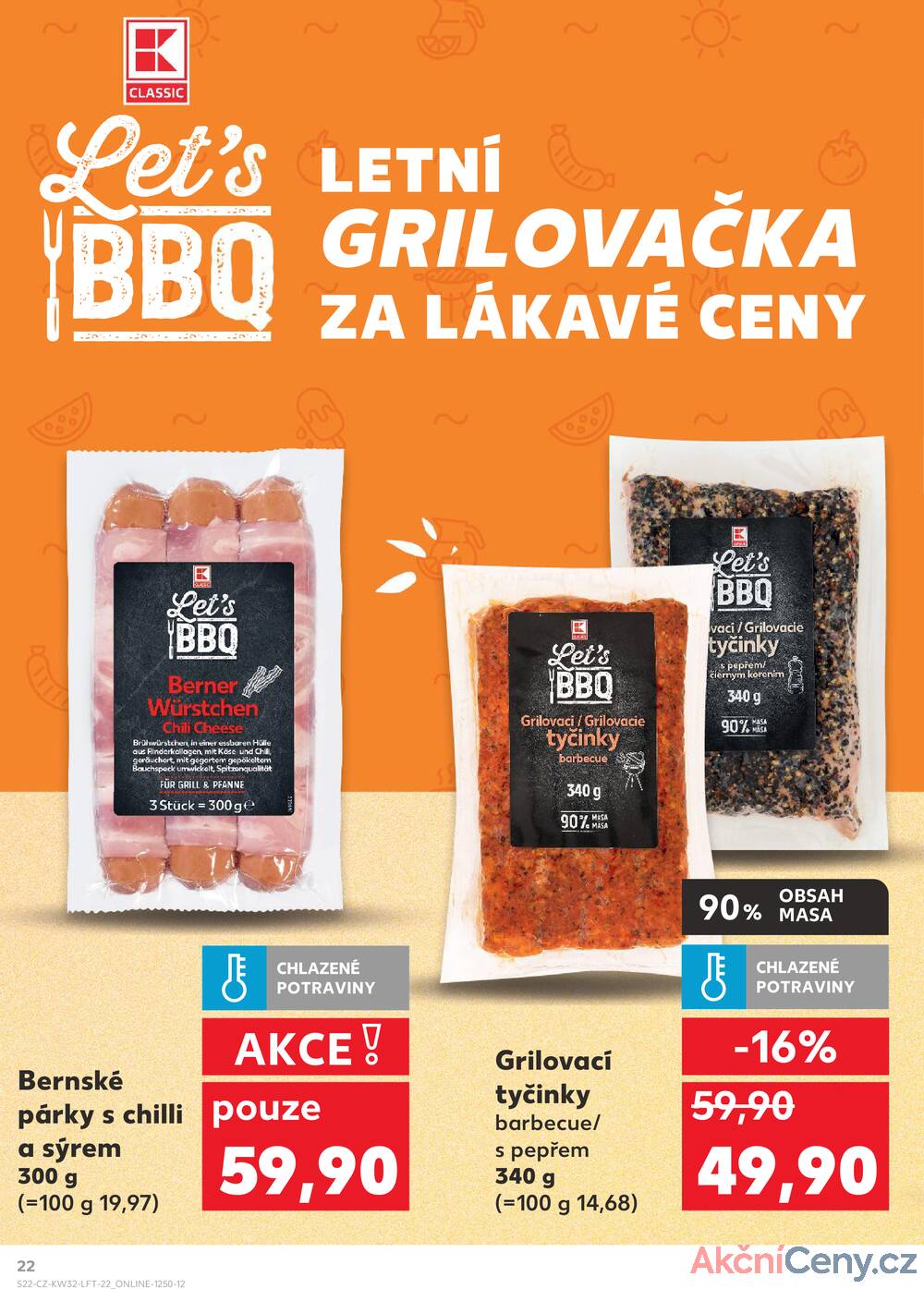 Leták Kaufland - Kaufland 6.8. - 12.8. - Kaufland - Prachatice - strana 22