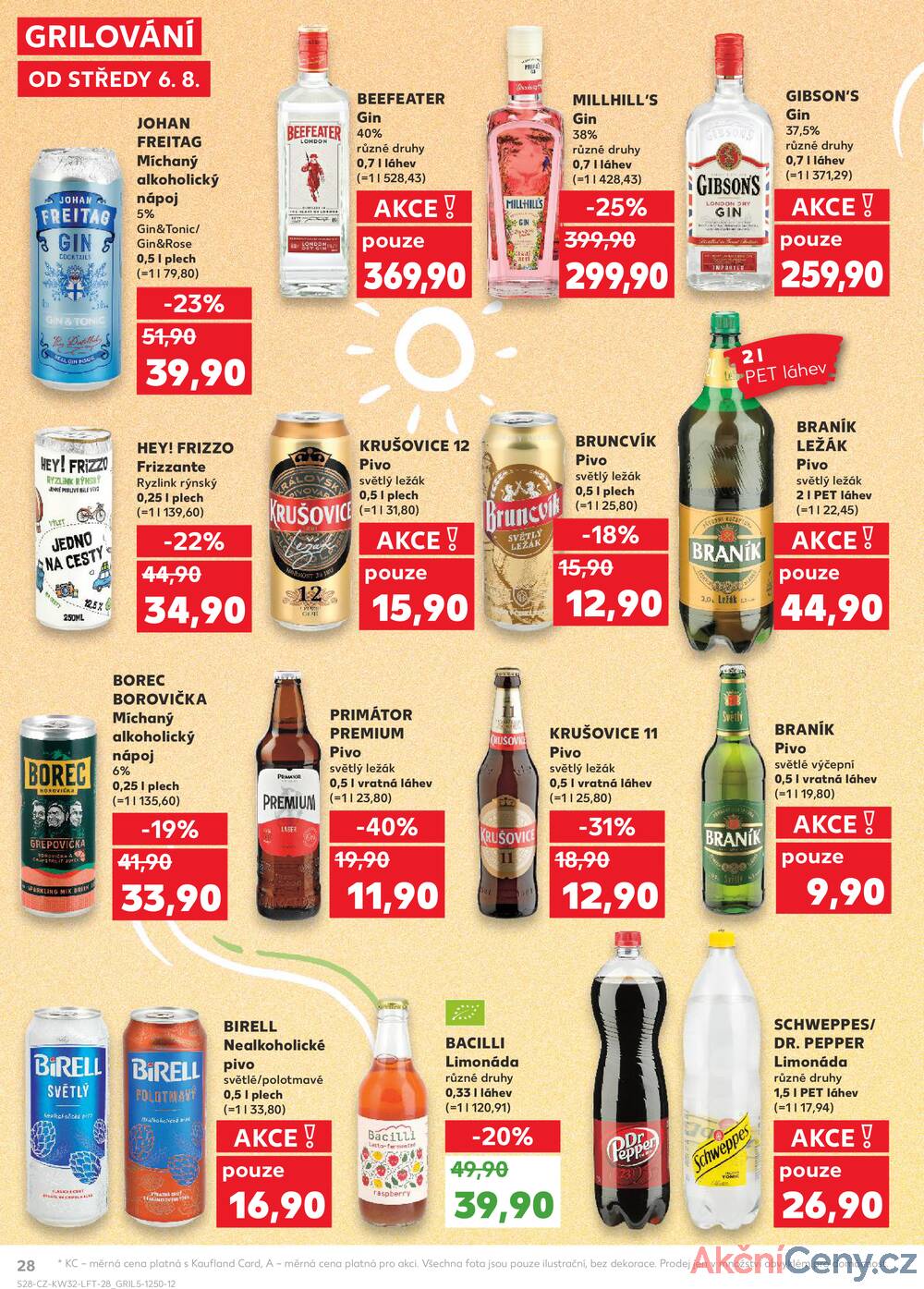 Leták Kaufland - Kaufland 6.8. - 12.8. - Kaufland - Rokycany - strana 28