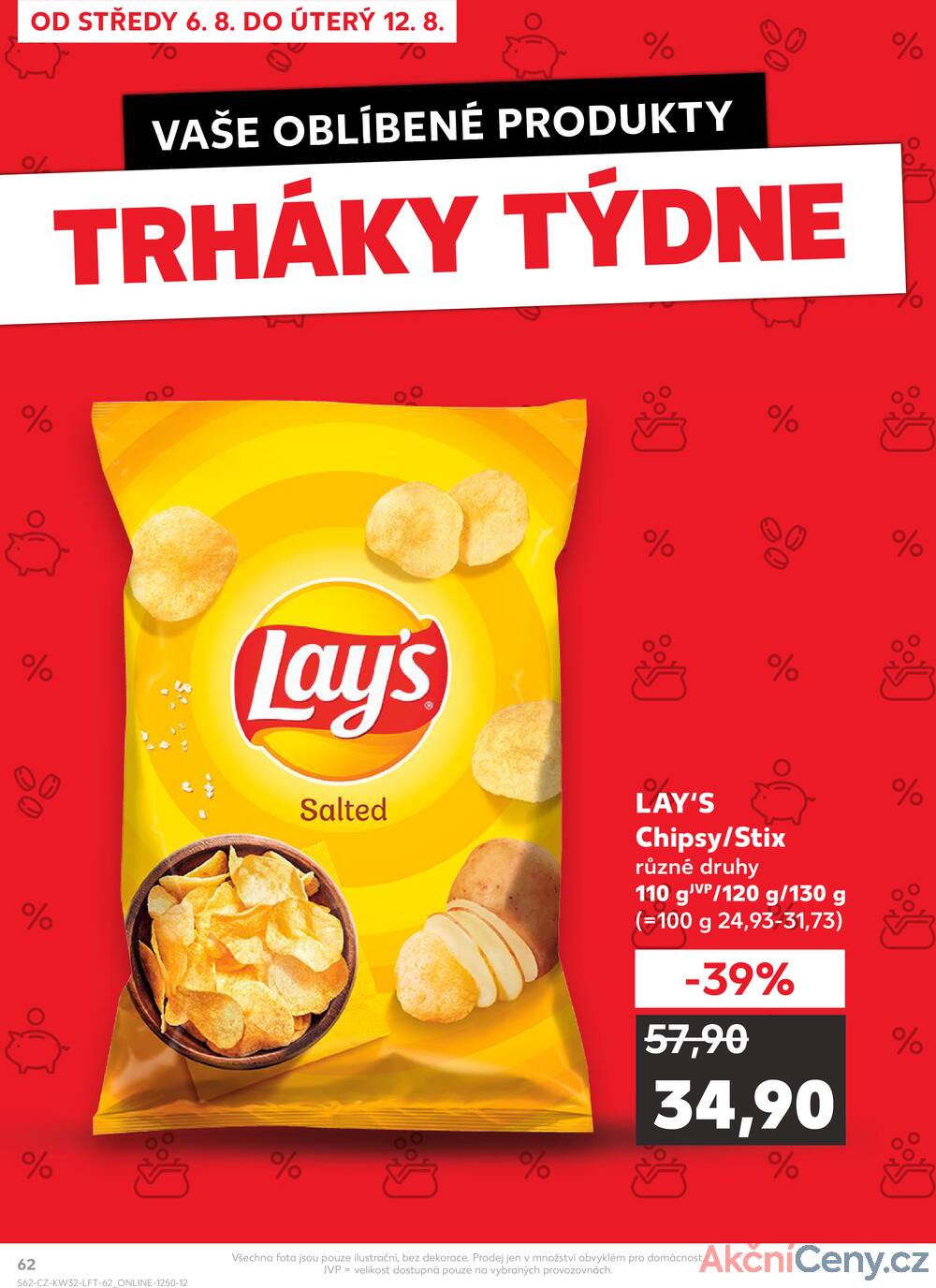 Leták Kaufland - Kaufland 6.8. - 12.8. - Kaufland - Čáslav - strana 62