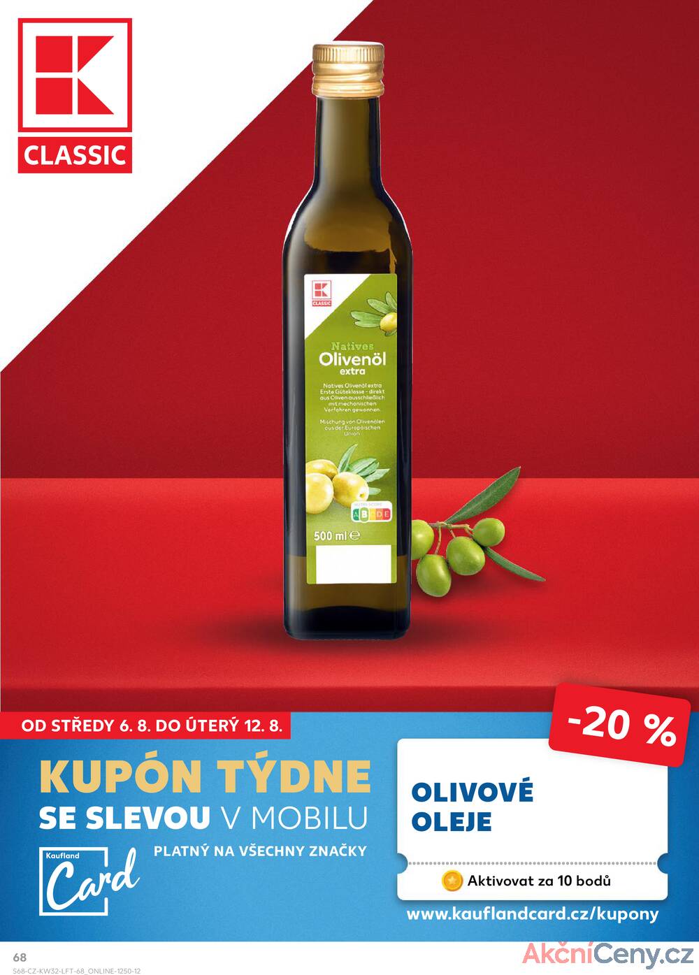 Leták Kaufland - Kaufland 6.8. - 12.8. - Kaufland - Čáslav - strana 68