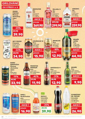 Kaufland 6.8. - 12.8. - Kaufland - Čáslav