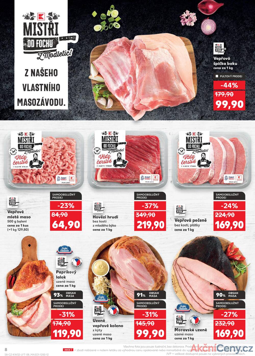 Leták Kaufland - Kaufland 6.8. - 12.8. - Kaufland - Náchod - strana 8