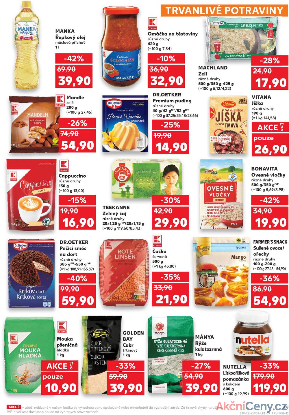 Leták Kaufland - Kaufland 6.8. - 12.8. - Kaufland - Děčín - strana 39