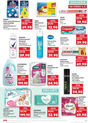 Kaufland 6.8. - 12.8. - Kaufland - Děčín