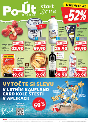 Kaufland 6.8. - 12.8. - Kaufland - Děčín