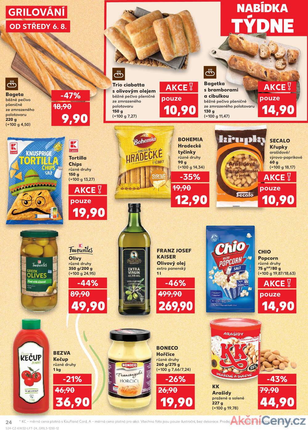 Leták Kaufland - Kaufland 6.8. - 12.8. - Kaufland - Teplice (Čs. Dobrovolců) - strana 24
