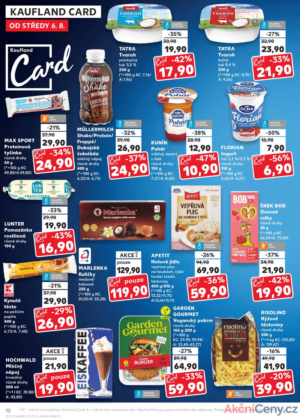Leták Kaufland - Kaufland 6.8. - 12.8. - Kaufland - Ostrava - Mariánské Hory - strana 12