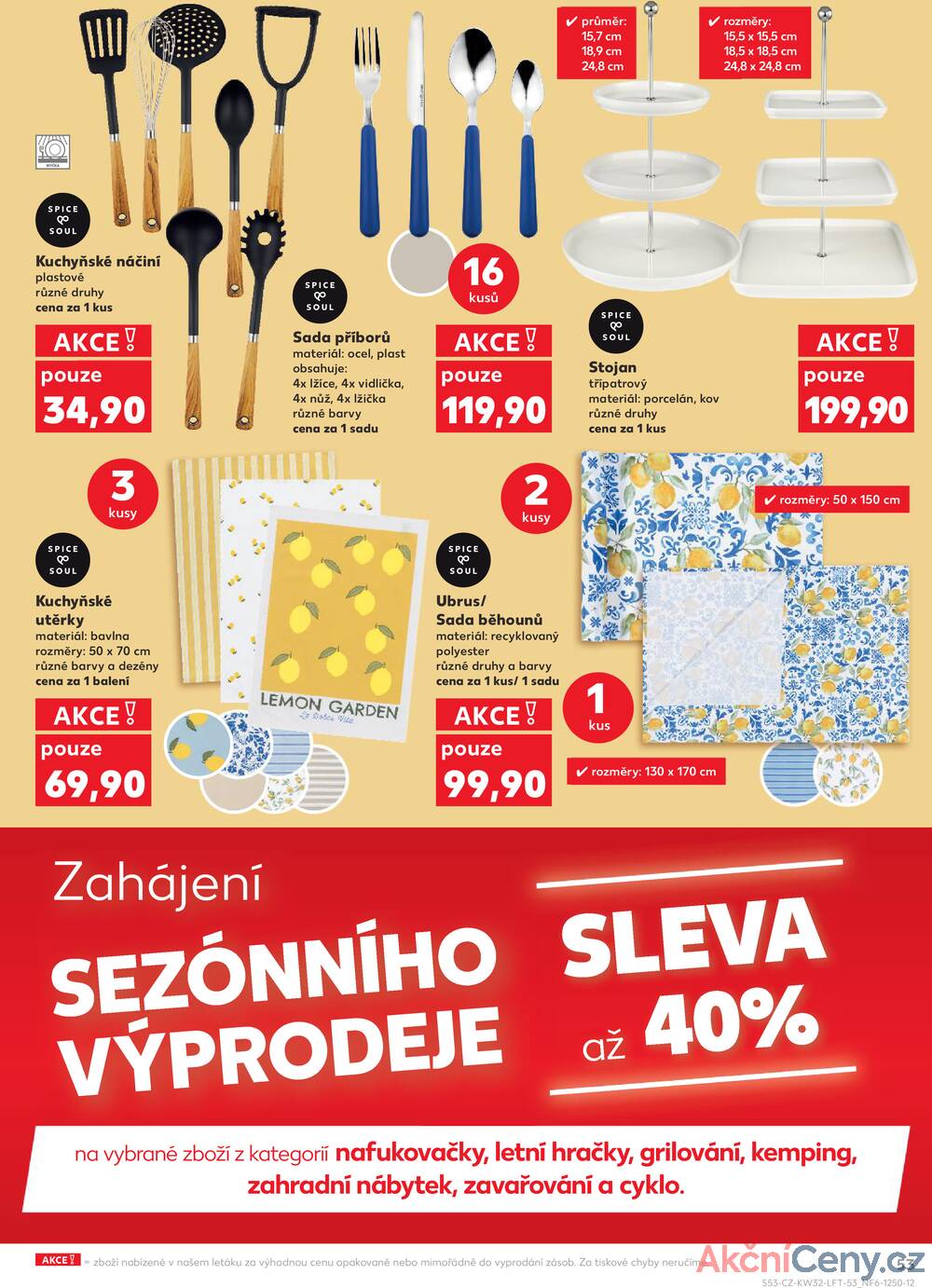 Leták Kaufland - Kaufland 6.8. - 12.8. - Kaufland Praha-Barrandov - strana 53