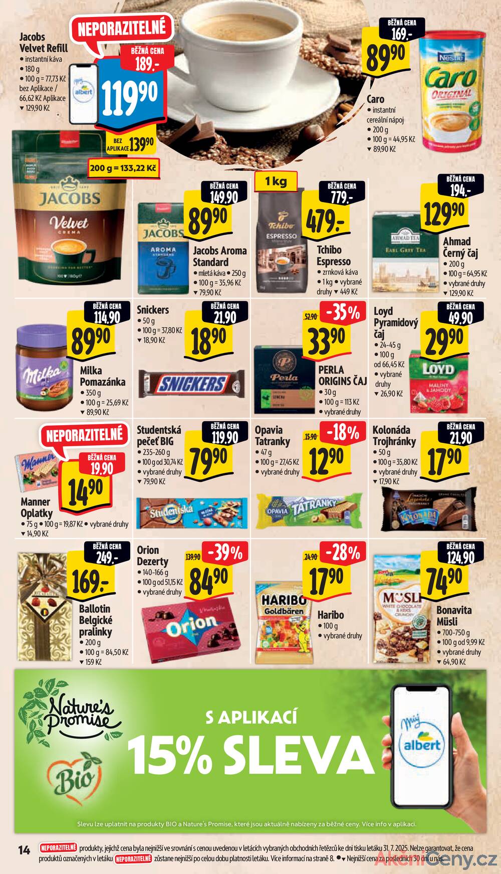 Leták Albert - Albert Supermarket od 6.8. do 12.8.2025 - strana 16