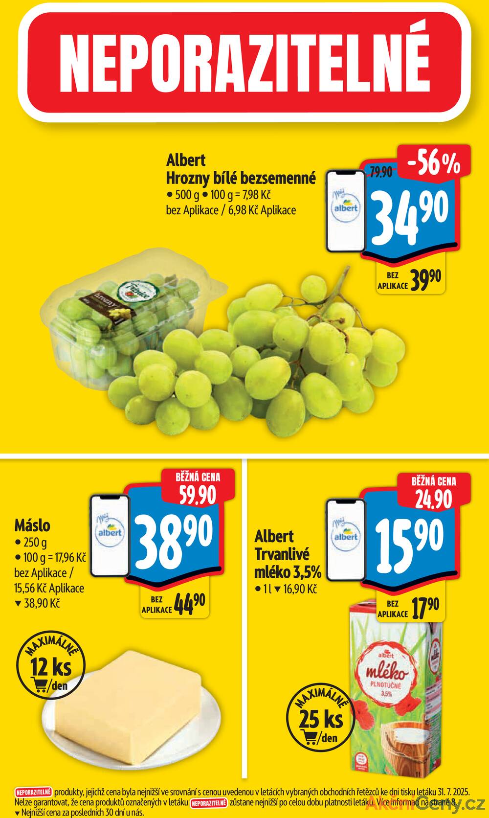 Leták Albert - Albert  Hypermarket od 6.8. do 12.8.2025 - strana 3