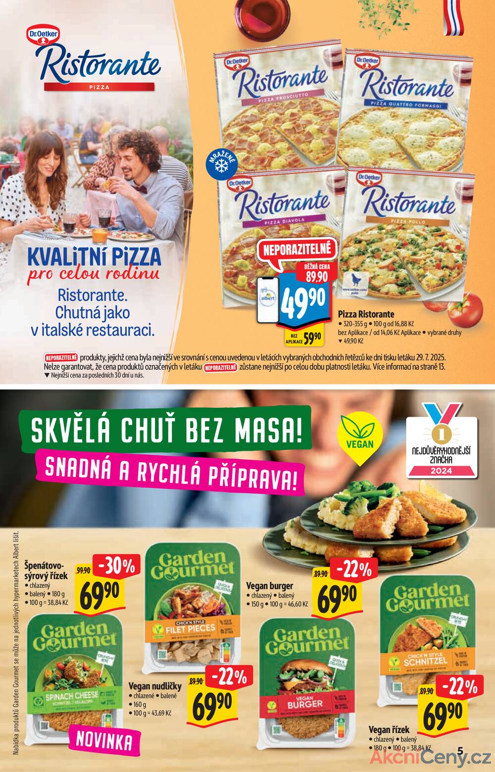 Leták Albert - Albert Supermarket katalog Brand od 6.8. do 19.8.2025 - strana 5 Leták Albert - Albert Supermarket katalog Brand od 6.8. do 19.8.2025 - strana 5